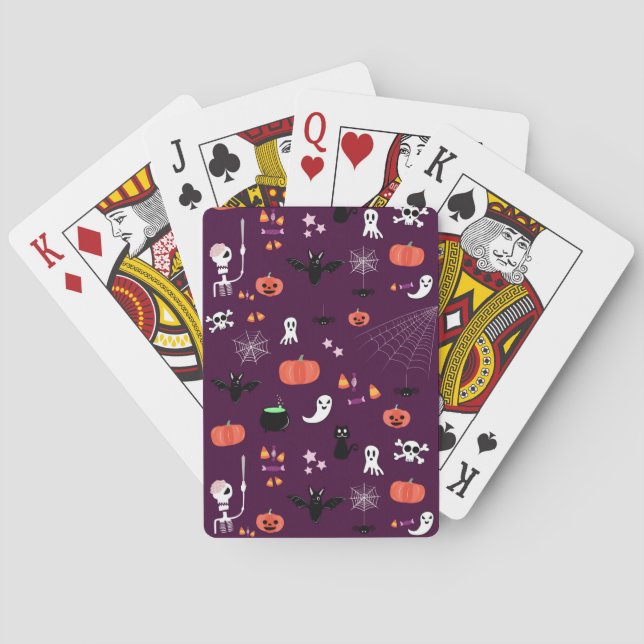 Jeu De Cartes Halloween (dos)