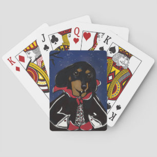 Jeu De Cartes Halloween Dachshund