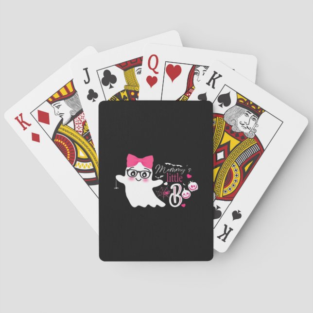 Jeu De Cartes Halloween du petit garçon de maman (dos)