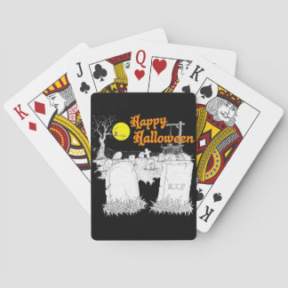 Jeu De Cartes halloween graveyard
