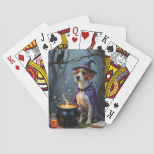 Jeu De Cartes Halloween lunaire de Chesapeake Bay Terrier
