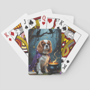 Jeu De Cartes Halloween lunique Cavalier King Charles Spaniel
