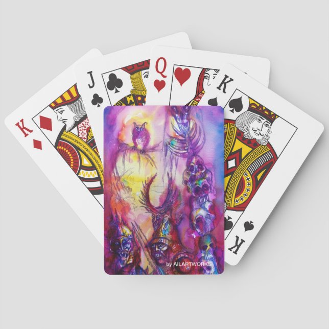 Jeu De Cartes HALLOWEEN MONSTERS / ORK WAR Imaginaire (dos)