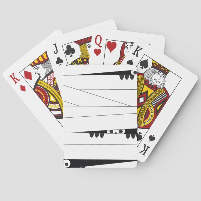 Jeu De Cartes Halloween Peeking maman (dos)