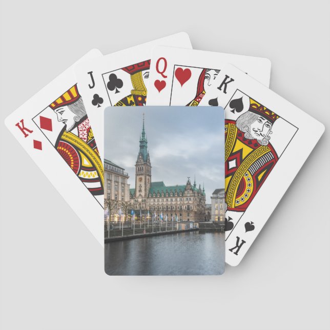 Jeu De Cartes Hambourg Allemagne (dos)