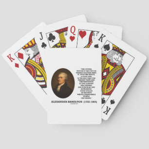 Jeu De Cartes Hamilton System Ne Pas Être Parfait Un Bon Quote