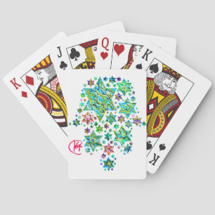 Jeu De Cartes Hamsa of Jewish Stars Art