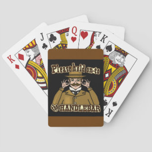 Jeu De Cartes Handlebar Mustache Gentleman