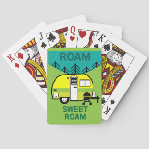 Jeu De Cartes Happy Campers Caravaner Camper Thlow Pillow Mu
