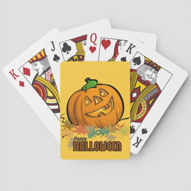 Jeu De Cartes Happy Halloween (dos)
