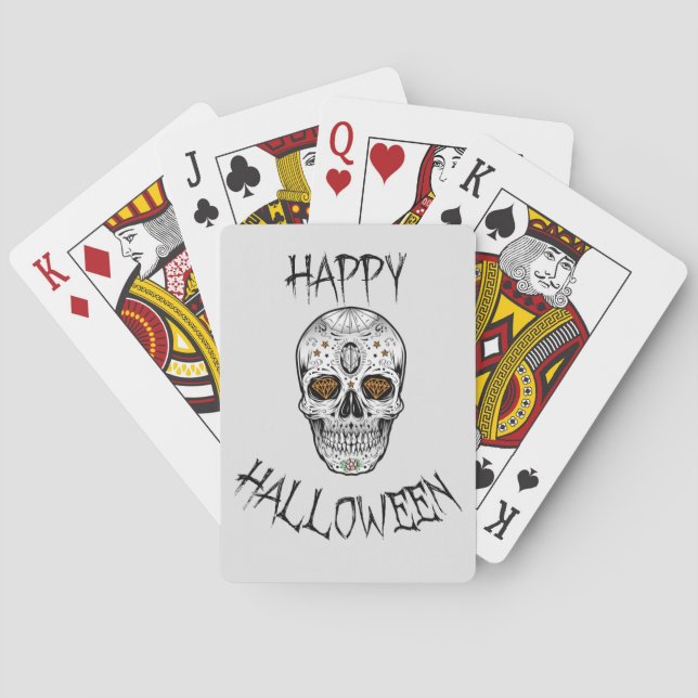 Jeu De Cartes Happy Halloween (dos)