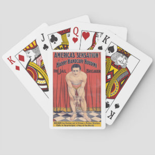 Jeu De Cartes Harry Handcuff Houdini, le dissident de prison 190