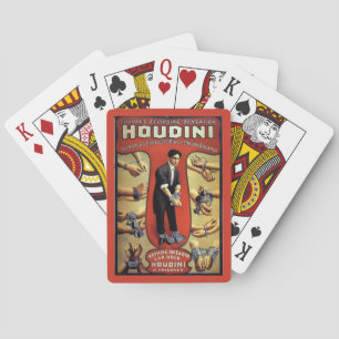 Jeu De Cartes Harry Houdini Publicité Vintage