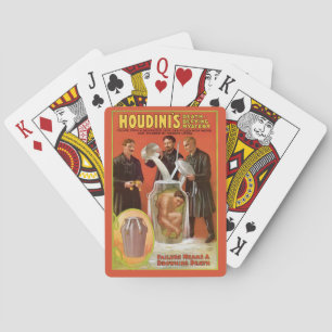 Jeu De Cartes Harry Houdini Publicité Vintage