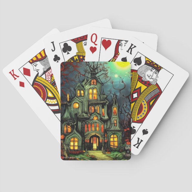 Jeu De Cartes Hauné Mansion Deck of Playing Cards (dos)