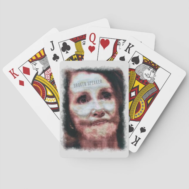 Jeu De Cartes Haut-parleur brisé (dos)