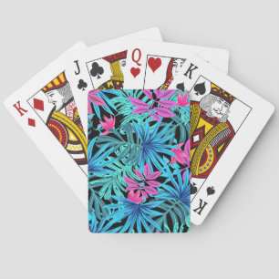 Jeu De Cartes Hawaii Floral Print Cartes de jeu