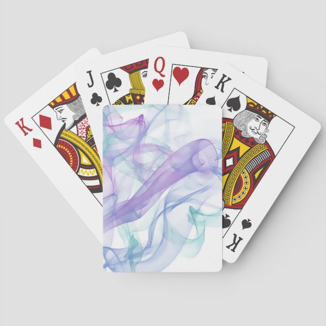 Jeu De Cartes Haze violet Abstrait (dos)