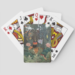 Jeu De Cartes Henri Rousseau Le rêve Jungle Fleurs Surréalisme