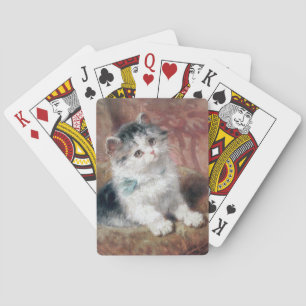 Jeu De Cartes Henriette Ronner Knip Kitten Peinture