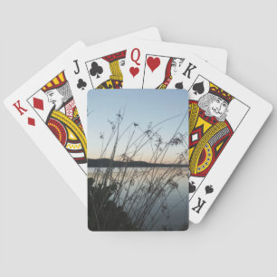 Jeu De Cartes Herbes au lac Sunset