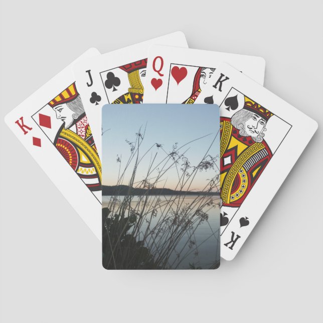 Jeu De Cartes Herbes au lac Sunset (dos)