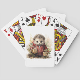 Jeu De Cartes Hérisson d'hiver Jouer des cartes