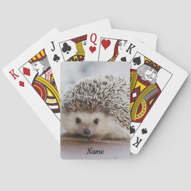 Jeu De Cartes Hérisson pour animal (dos)