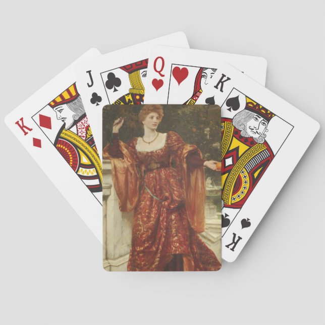Jeu De Cartes Hesperia (par Frank Dicksee) (dos)