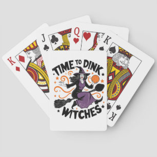 Jeu De Cartes Heure de Dink Witts Halloween Pickleball Éffrayant