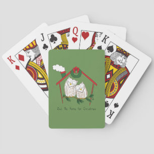 Jeu De Cartes Hibou Noël mignon Enfants