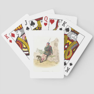 Jeu De Cartes Highland Shepherd, du "Costume de Grande-Bretagne"