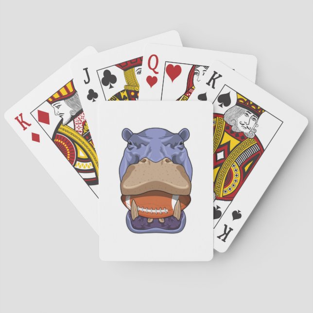 Jeu De Cartes Hippo à Football Sports (dos)