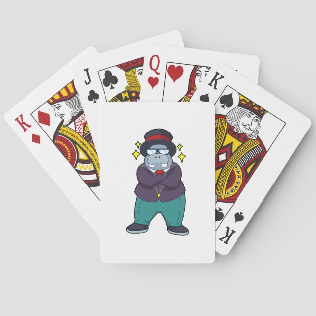 Jeu De Cartes Hippo as Groom with Suit.PNG (dos)