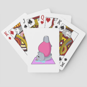 Jeu De Cartes Hippo au yoga Fitness