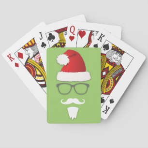 Jeu De Cartes Hipster Santa Claus