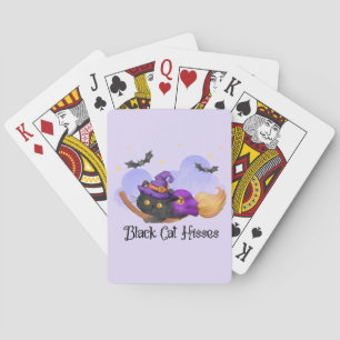 Jeu De Cartes Hisses de chats noirs
