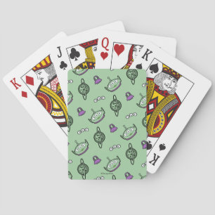 Jeu De Cartes Histoire du jouet   "L'un choisi" Alien et main de