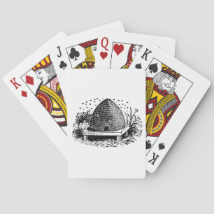 Jeu De Cartes Hive et abeilles #1 Vintage héraldique