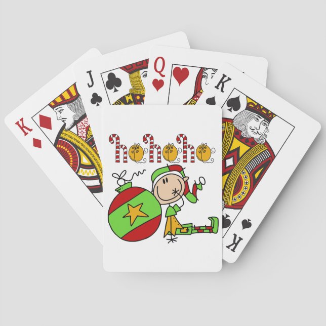 Jeu De Cartes Ho Ho Ho Holiday Elfe (dos)