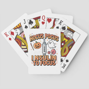 Jeu De Cartes Hocus Pocus J'ai besoin d'insuline pour cibler le 