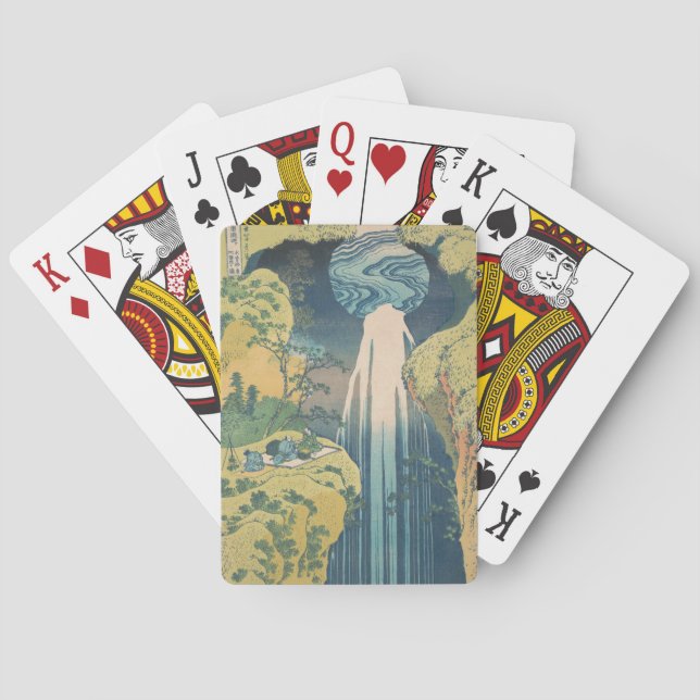 Jeu De Cartes Hokusai Amida Cascade Japon (dos)