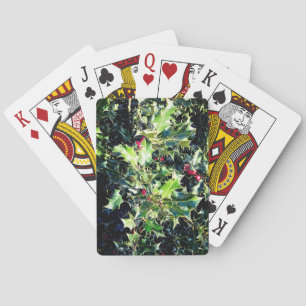 Jeu De Cartes Holly, baies rouges