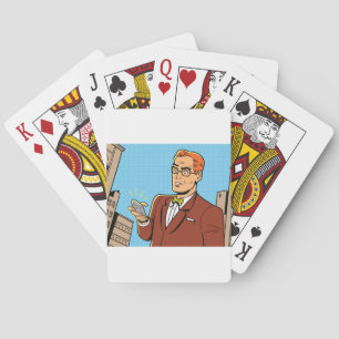 Jeu De Cartes Homme Comique Avec Cellulaire