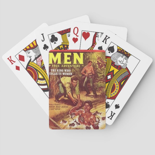 Jeu De Cartes Homme vraie aventure 2 (dos)