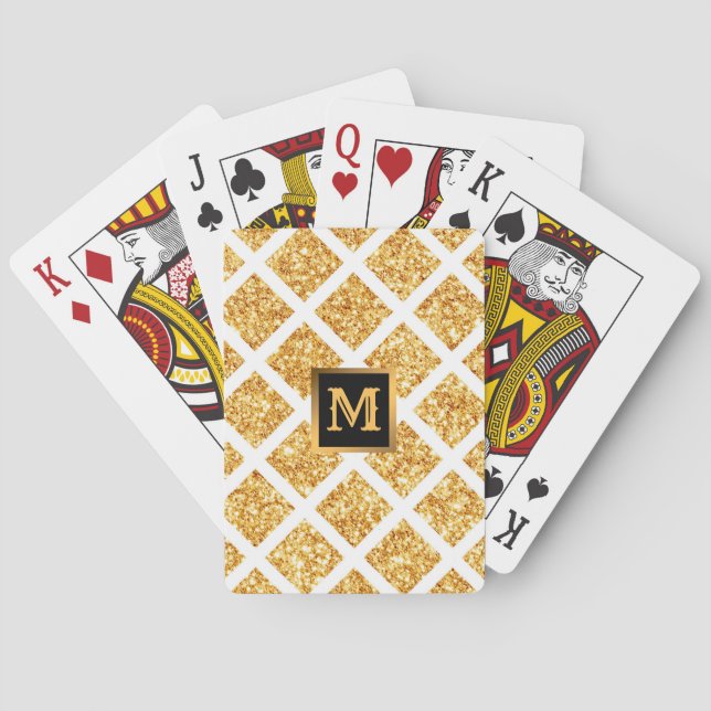 Jeu De Cartes Honeypeb Gold Parties scintillant Boho Collection  (dos)