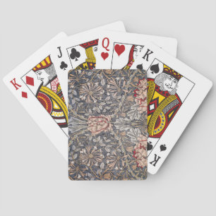 Jeu De Cartes Honeysuckle Print (par William Morris)