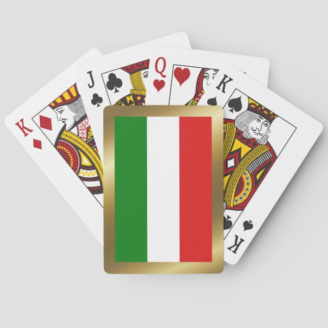 Jeu De Cartes Hongrie Drapeau Jouer des cartes (dos)