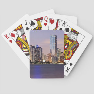 Jeu De Cartes Horizon des Etats-Unis, la Floride, Miami au