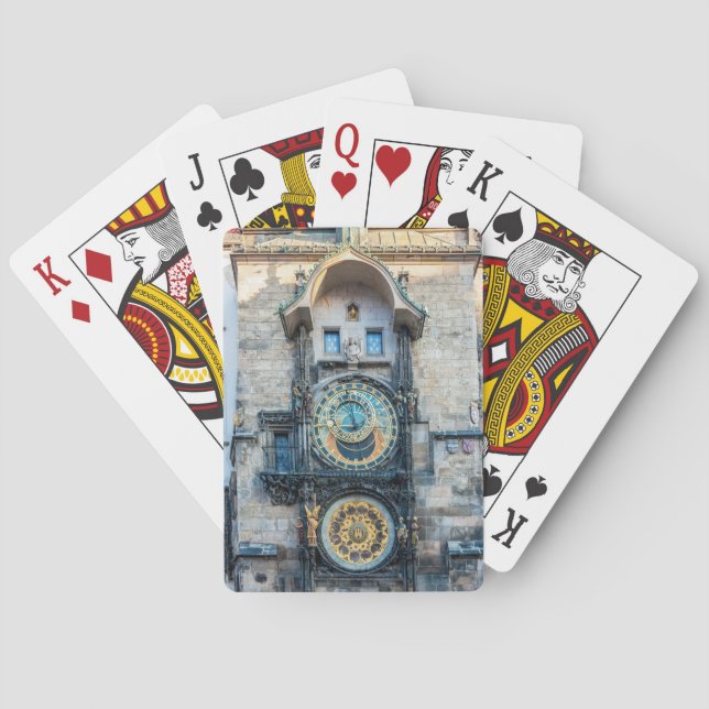 Jeu De Cartes Horloge astronomique de Prague (dos)